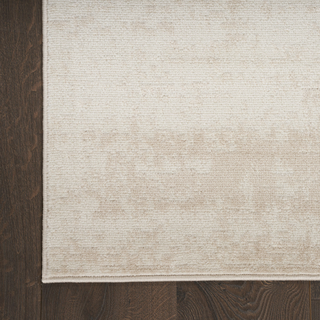 8' x 10' Cream Abstract Area Rug