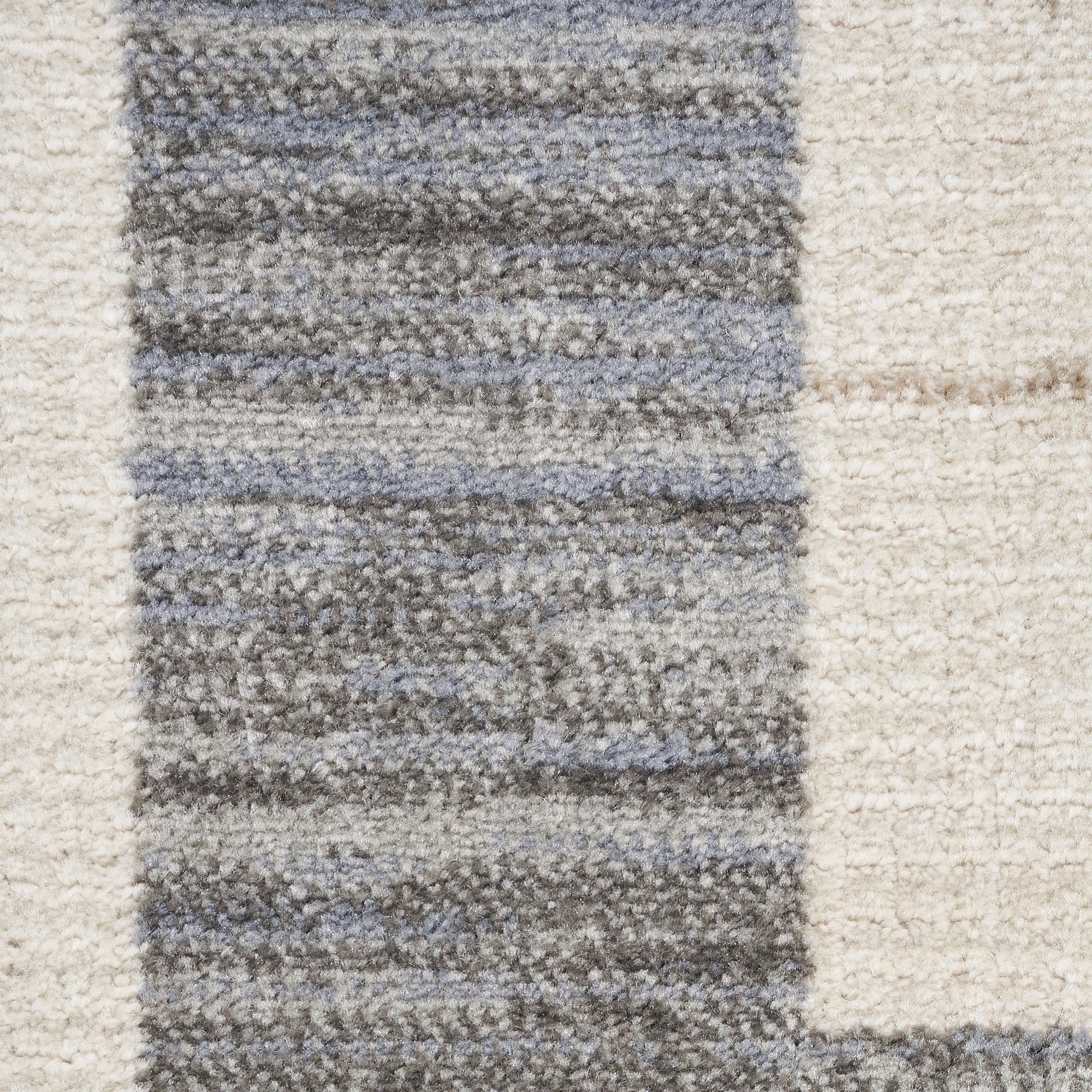4' x 6' Gray Geometric Area Rug