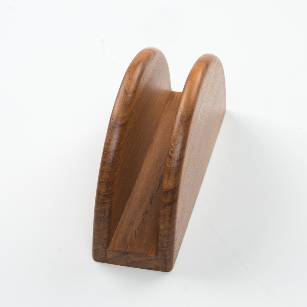 Free Standing 5.88 " Wood Napkin Holder