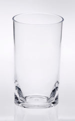 Set of Four Clear Tritan Plastic Highball Glasses