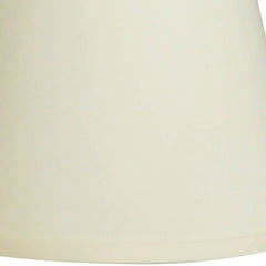 8" Ivory Hardback Empire No Slub Lampshade