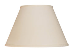 12" Ivory Premium Empire Slanted No Slub Lampshade