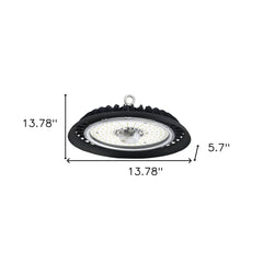 Black Metal LED Ceiling Light