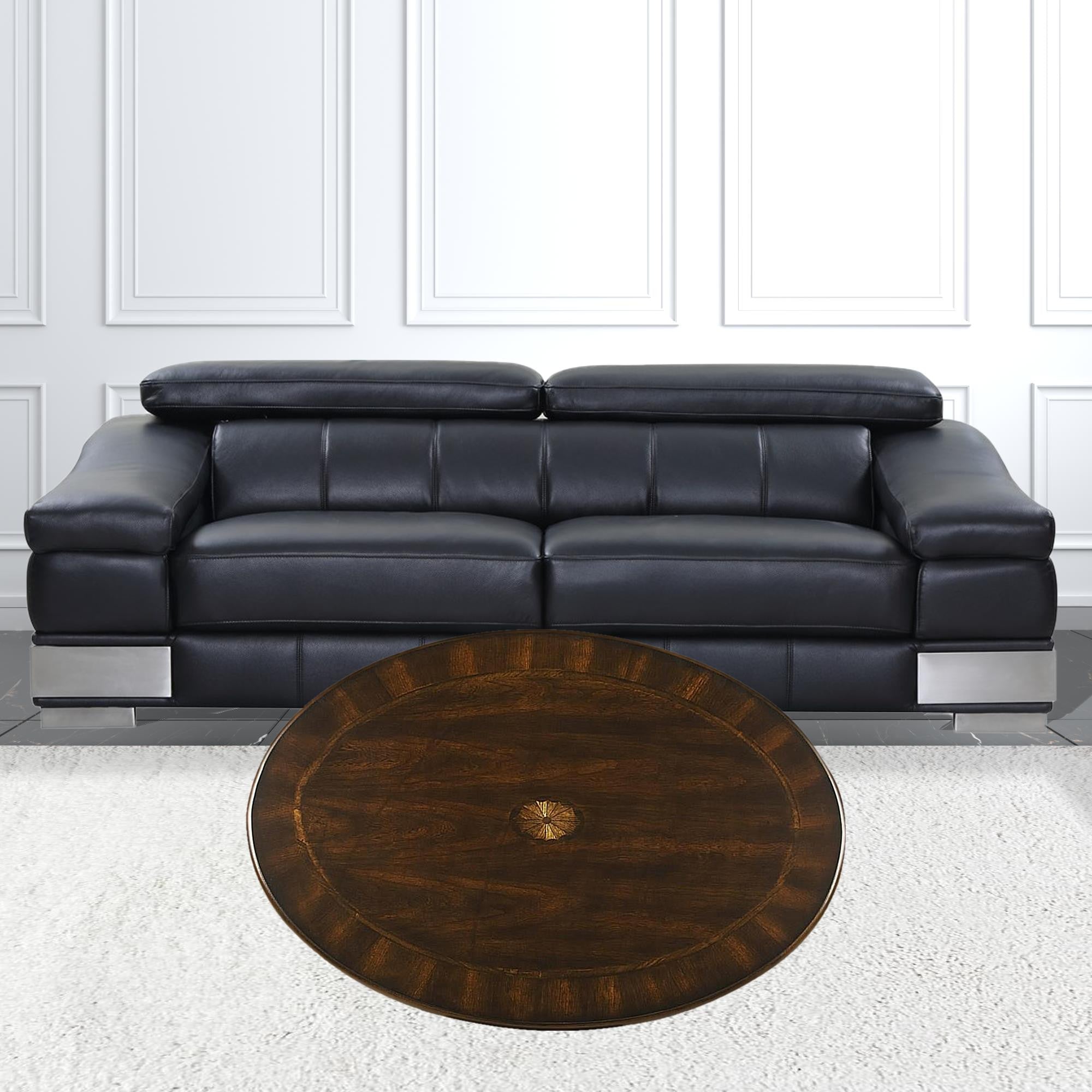 Traditional Traditional Cherry Oval Coffee Table