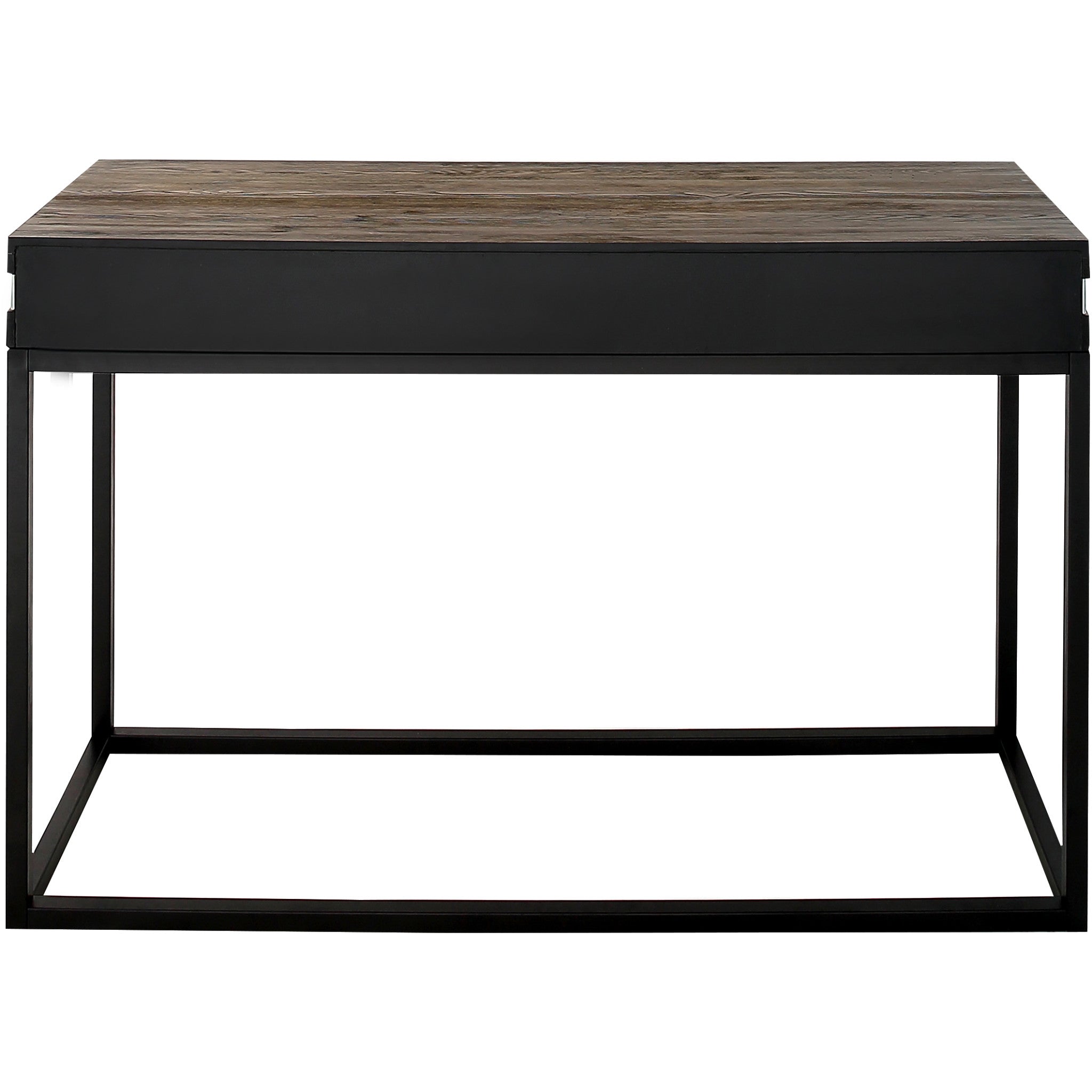 47" Brown and Black Frame Console Table