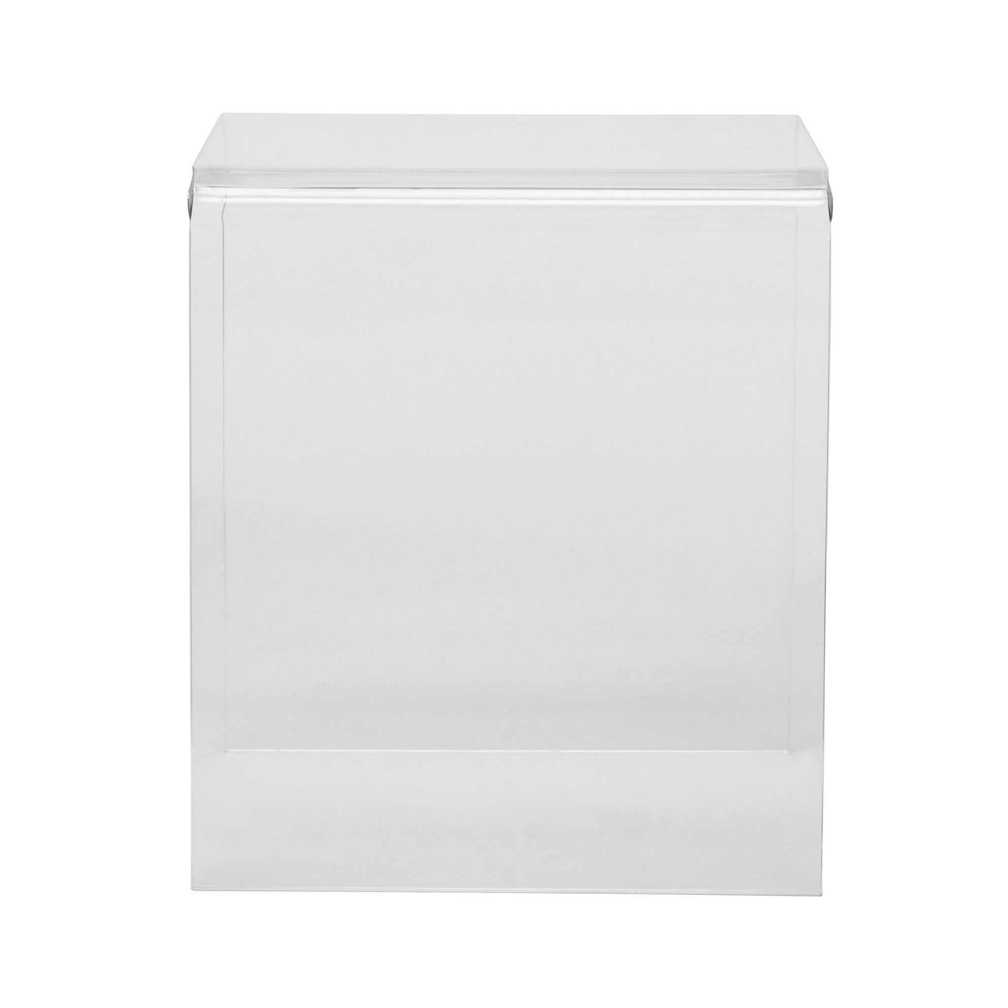 18" Clear Acrylic End Table