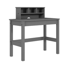 35" Gray Writing Desk