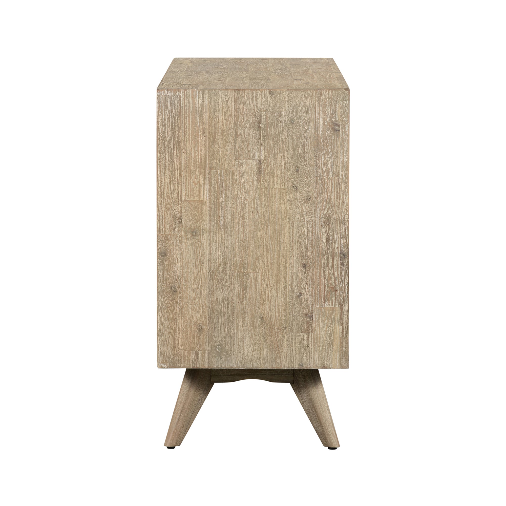 63" Brown Solid Wood Six Drawer Double Dresser