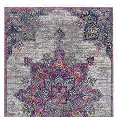 3' X 5' Pink Medallion Power Loom Area Rug