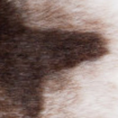 5' x 8' Brown Faux Fur Animal Print Area Rug
