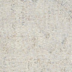 8' x 10' Ivory and Gray Abstract Area Rug