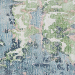6' x 9' Gray and Yellow Abstract Hand Loomed Area Rug