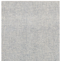 8' x 10' Blue and Ivory Wool Abstract Hand Tufted Area Rug