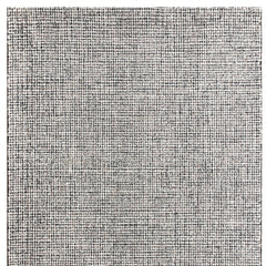 10' x 14' Gray and Ivory Wool Checkered Hand Tufted Area Rug