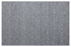 10' x 14' Blue and Ivory Wool Geometric Hand Woven Area Rug
