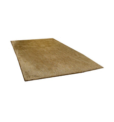8' x 11' Gold Shag Hand Tufted Area Rug