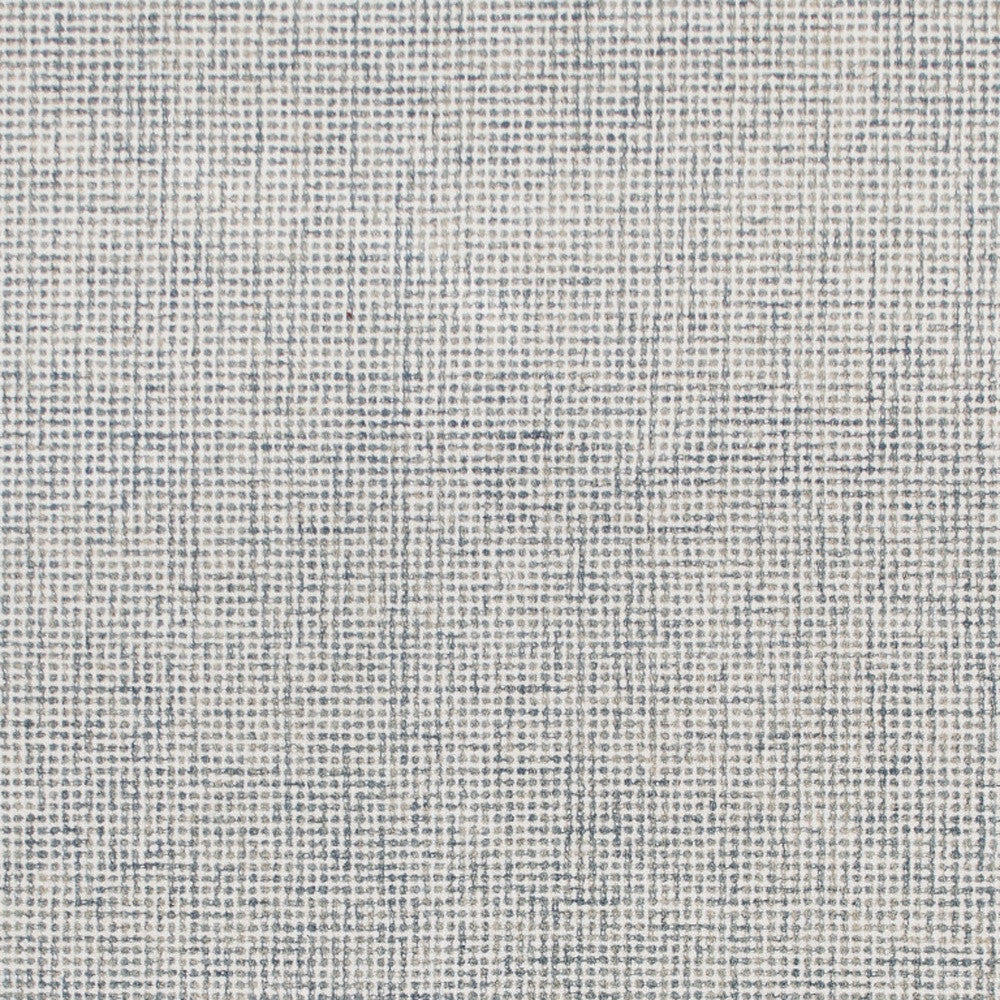 5' x 7' Blue and Ivory Wool Abstract Hand Tufted Area Rug