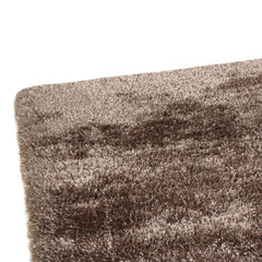 5' x 7' Charcoal Shag Hand Tufted Area Rug