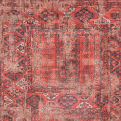 5' x 7' Red Oriental Non Skid Area Rug