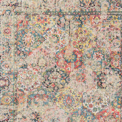 8' x 11' Red Oriental Non Skid Area Rug