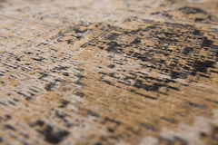 9' X 13' Brown Oriental Non Skid Area Rug