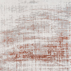 8' x 11' Gray and Yellow Abstract Non Skid Area Rug
