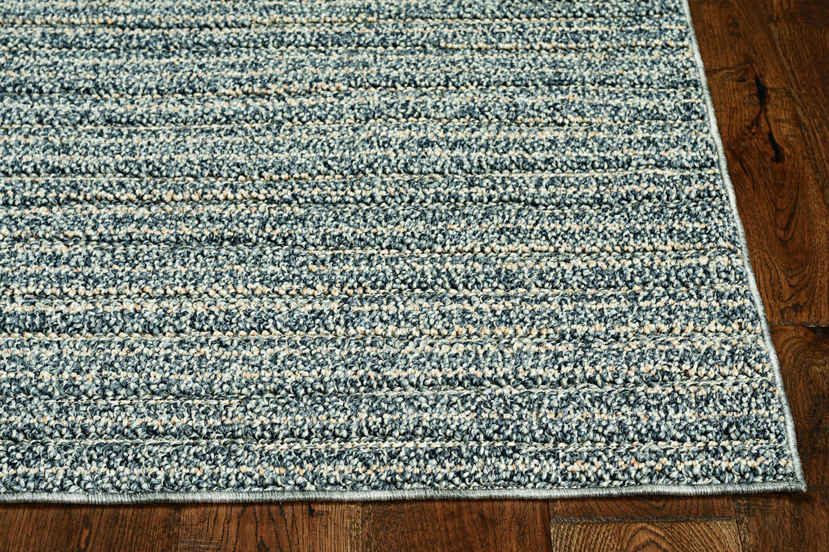3' X 5' Lime And Mocha Wool Handmade Area Rug