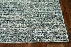 3' X 5' Lime And Mocha Wool Handmade Area Rug