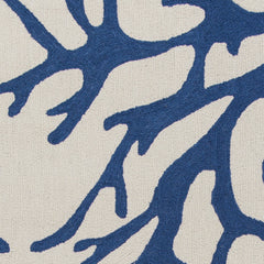 2' X 4' Ivory And Blue Area Rug