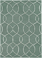 9' X 13' Charcoal Wool Handmade Area Rug