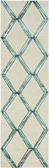 12' X 15' Cream Wool Handmade Area Rug