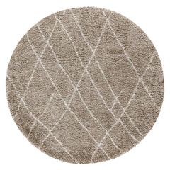 3' X 5' Light Brown Area Rug