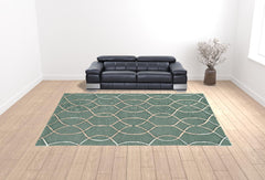 12' X 15' Charcoal Wool Handmade Area Rug
