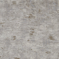 2' x 3' Brown and Ivory Abstract Power Loom Distressed Area Rug