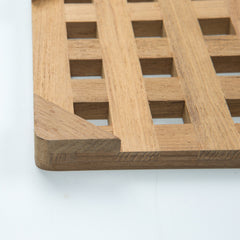 6.00 " Square Wood Trivet