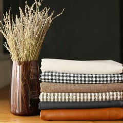 Set Of Four 20" X 12" Brown And Black Polyester Striped Zippered Pillow