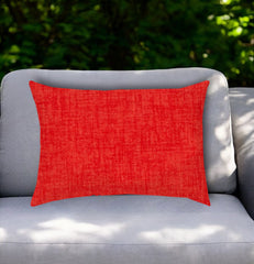 14" X 20" Coral Indoor Outdoor Throw Pillow