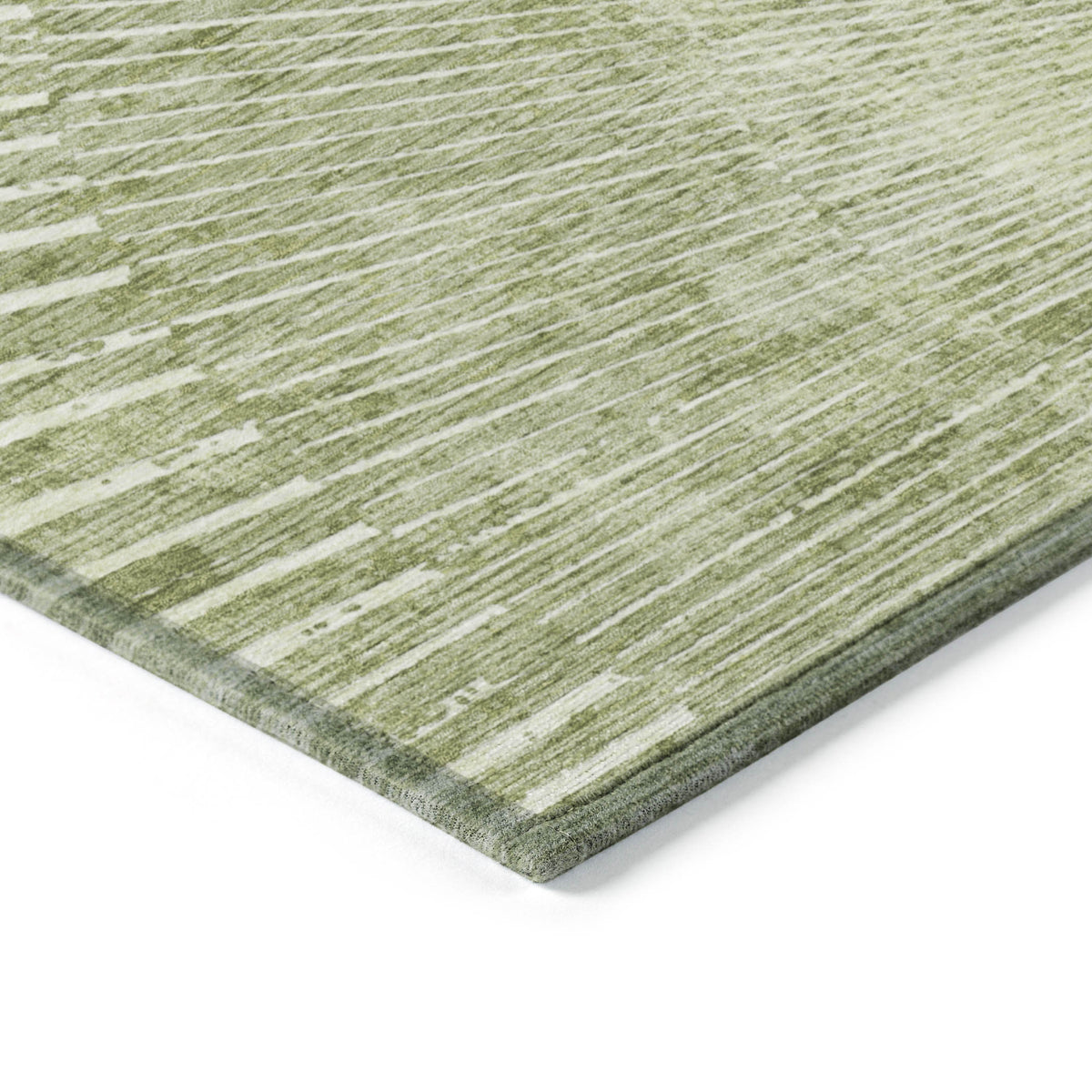 8' Runner Sage Abstract Washable Non Skid Indoor Outdoor Runner Rug