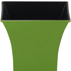 5" Lime Green Recycled Plastic Indoor Outdoor Novelty Nursery Pot