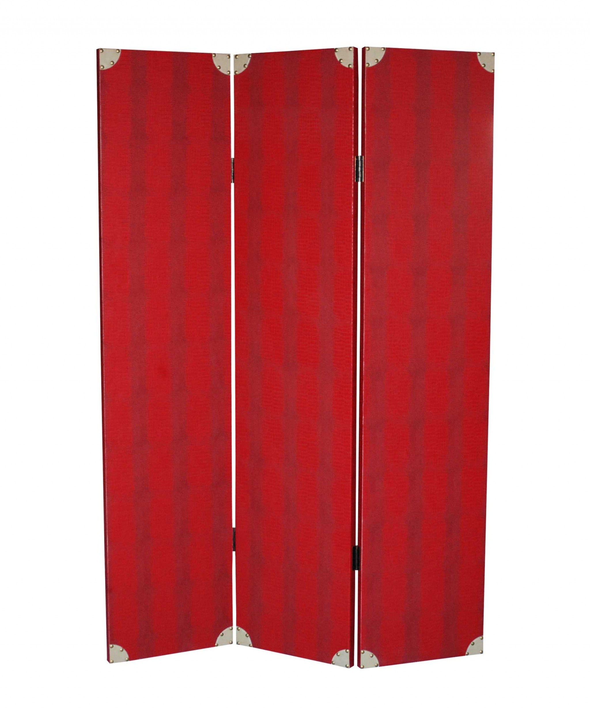 1 X 47 X 71 Red Wood Screen