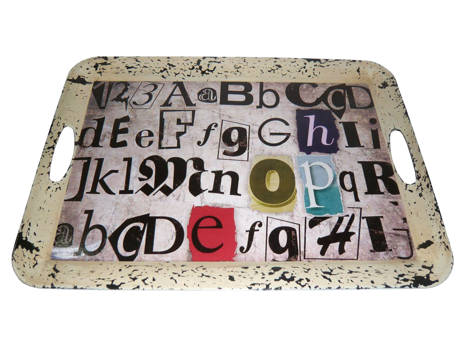 1 X 20 X 15 Multi Color Metal Inspiration Tray