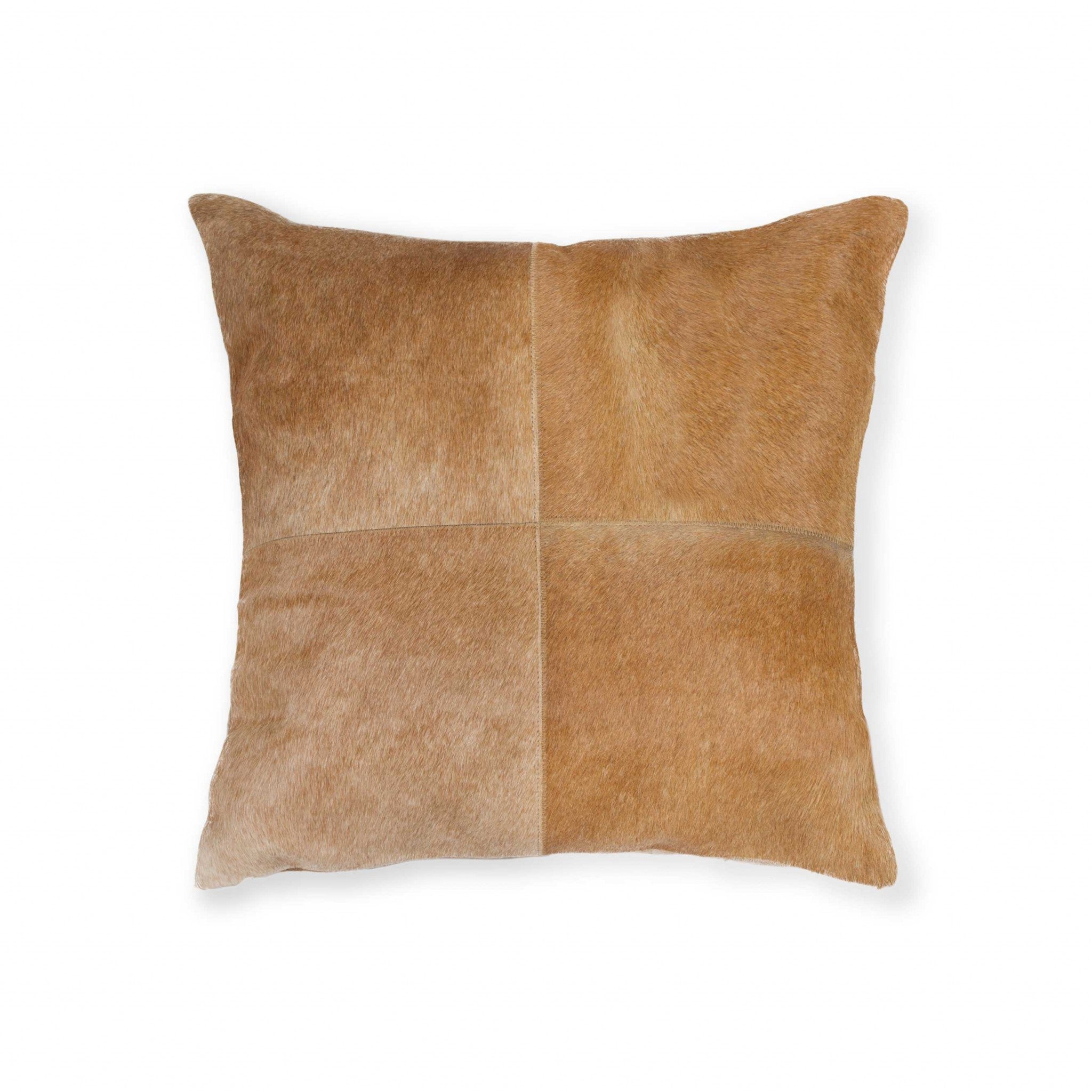 18" X 18" X 5" Tan Quattro Pillow