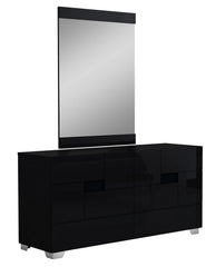 30" Superb Black High Gloss Dresser