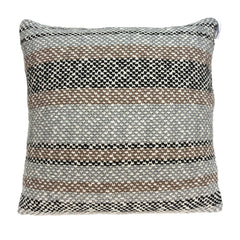 20" X 7" X 20" Elegant Transitional Tan Accent Pillow Cover With Poly Insert