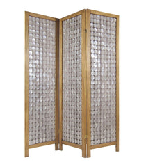 54 X 1.5 X 71 Clear Capiz Shell Screen