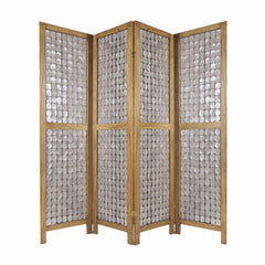 84 X 1.5 X 84 Clear Capiz Shell Screen