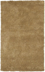 8'X11' Gold Indoor Shag Rug