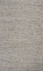 7' X 9' Wool Natural Area Rug