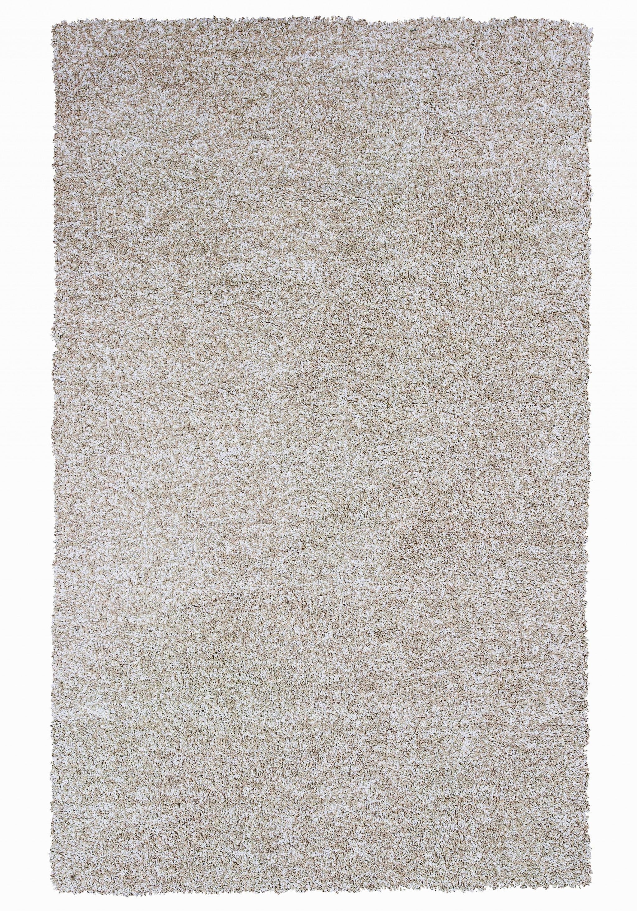 10'X13' Ivory Heather Indoor Shag Rug