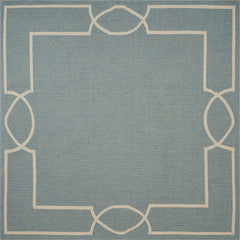 7' Square Uv Treated Polypropylene Spa Area Rug